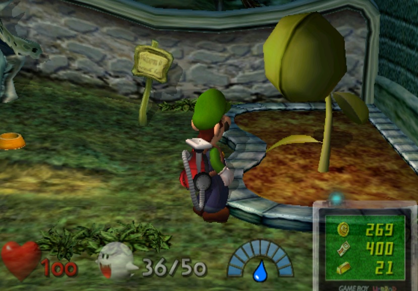 Luigi's Mansion Plant